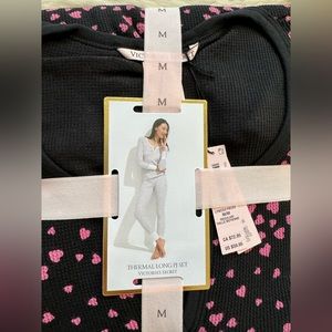 Victoria’s Secret Valentine’s Thermal PJ Set